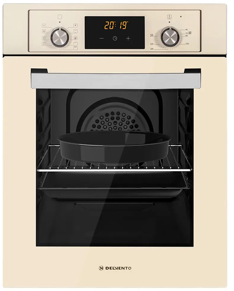 91376682 Электрический духовой шкаф Delvento V4ER59001 45x59.5x56.5 см цвет бежевый STLM-0870576