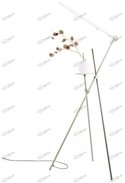 Estiluz Регулируемый светодиодный металлический торшер Asana P-3768