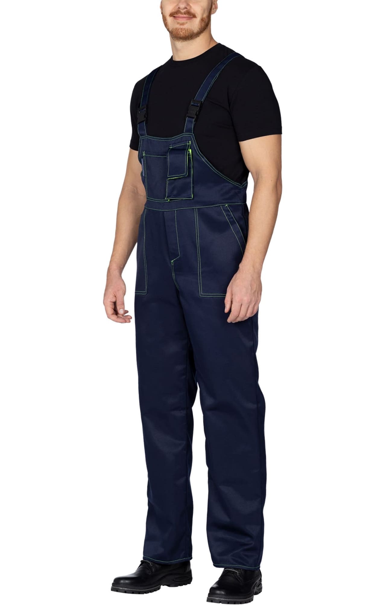 63853 Костюм "Коммунальщик" темно-синий с лимонным  Летняя спецодежда  размер 56-58/182-188  - Вид №13