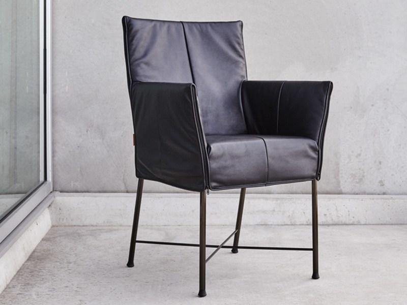 Montis Мягкое кожаное кресло с подлокотниками Geraldine sun-id-1363669 - Вид №2