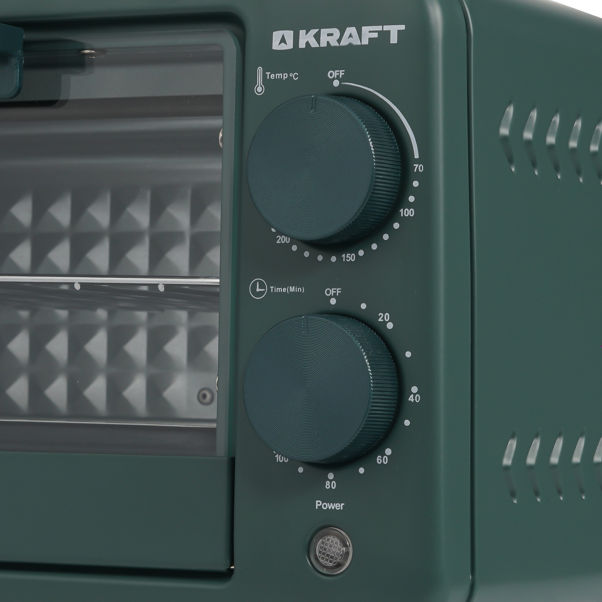 9080980 Мини-печь Kraft KFC-MO 90 HGN зеленый STDN-0119526 - Вид №3