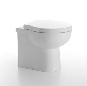 EASVA Приставной унитаз напольный Белый Ceramica Cielo EASY BATH Италия