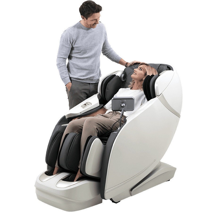 Массажное кресло SKY LINER 2 WHITE GREY (серо белый) CASADA sun-id-2007838 - Вид №3