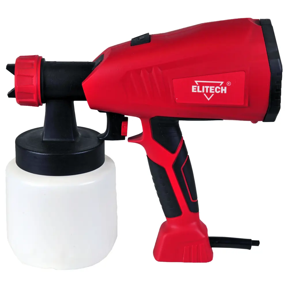 Краскопульт сетевой Elitech КЭ 400П, 400 Вт, 0.8 л/мин STLM-2164213 - Вид №1