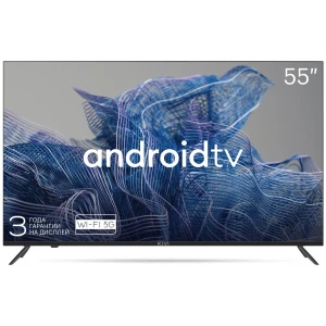 91617953 Телевизор Kivi 55U740NB 55" 140 см цвет чёрный STLM-1112774
