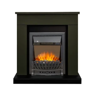 Каминокомплект Royal Flame Bergen STD SFT разборный Aspen Black 1.5 кВт цвет темная олива