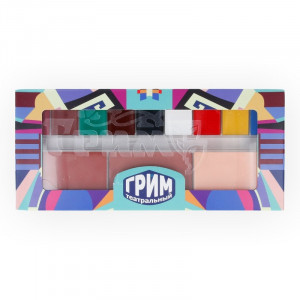 2с56 Набор грима профессиональный наливная палитра ФТК