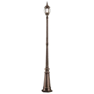 Столб уличный 8111/PL8111 цвет черное золото 88791811 STLM-2002468