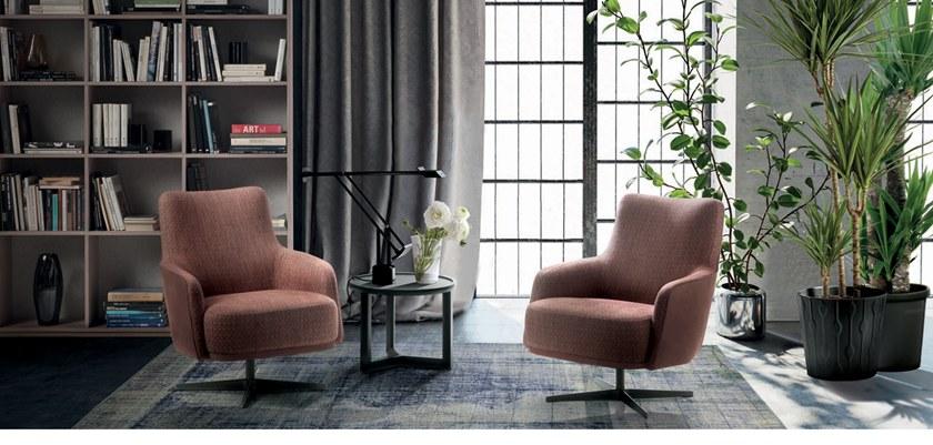 Marac Вращающееся кресло из ткани с 4 спицами sun-id-1380363 - Вид №3