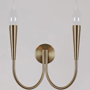 92059123 Настенный светильник Illumico Il0441-2w-79 brass vase цвет жёлтый/золотой STLM-1543194