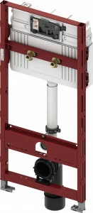 9300066 Застенный модуль TECEprofil с универсальным смывным бачком для подвесного унитаза Keramag Espital, высота 1 340 мм (9300066)