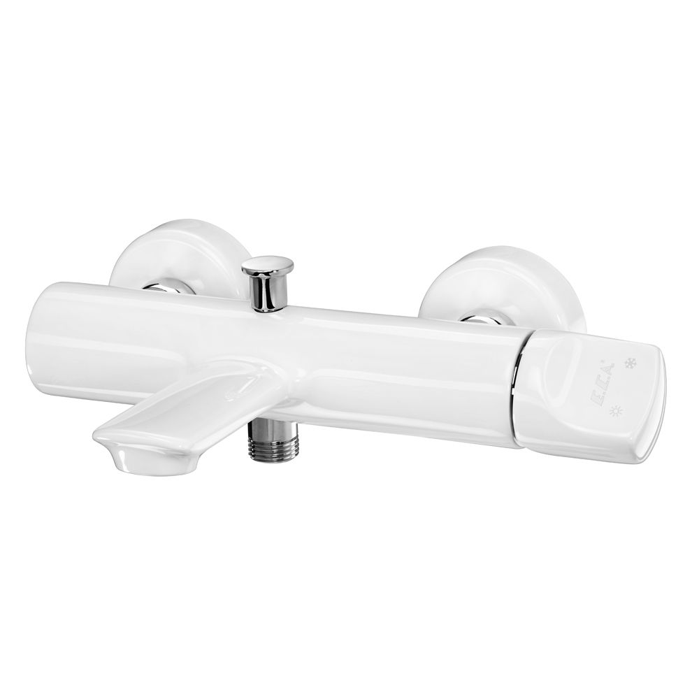 104102470  Смеситель для ванны Myra - белый Eca 