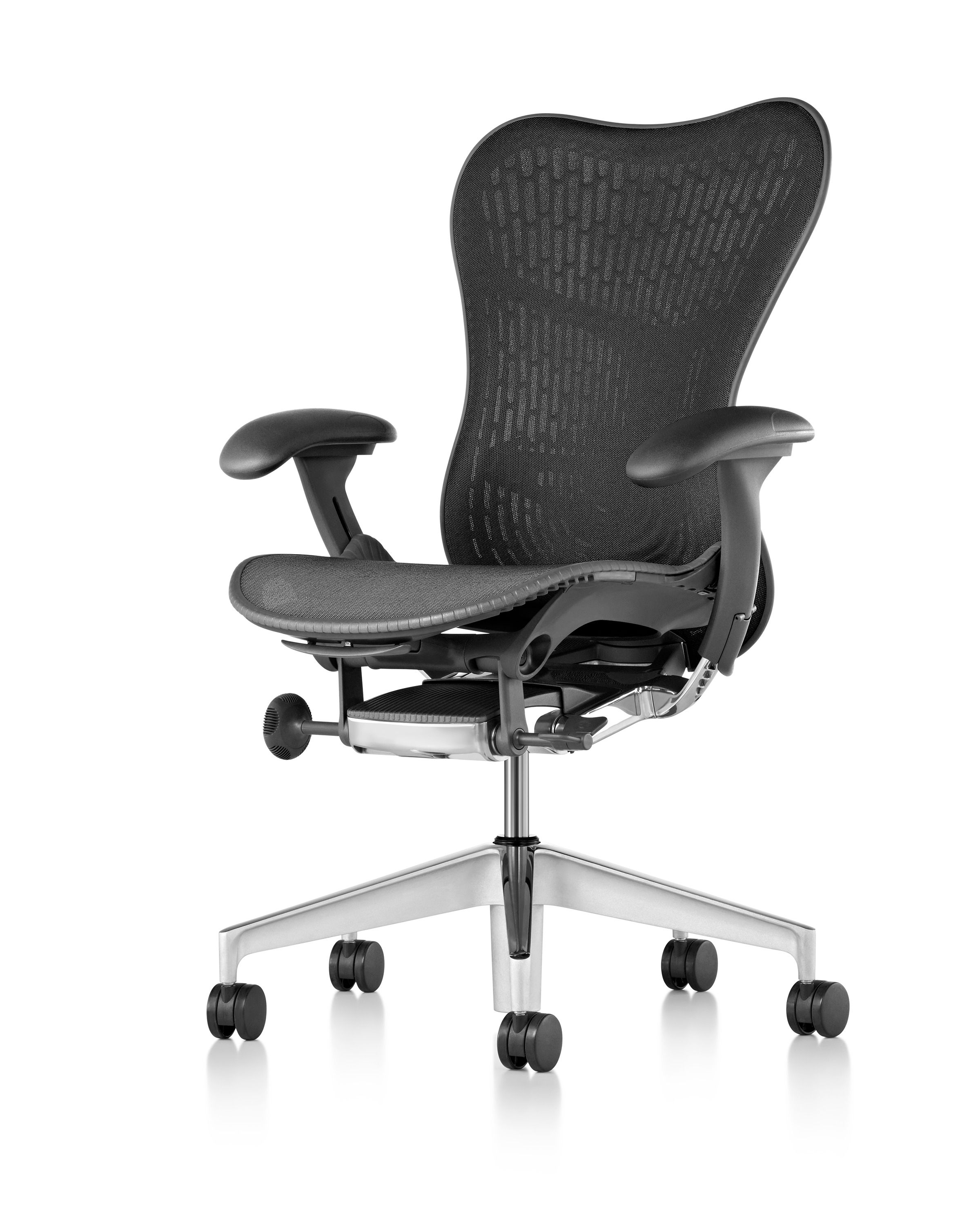 Эргономичное офисное кресло с вращающейся тканью Butterfly Herman Miller Mirra 2 ARCH-00092336 - Вид №88
