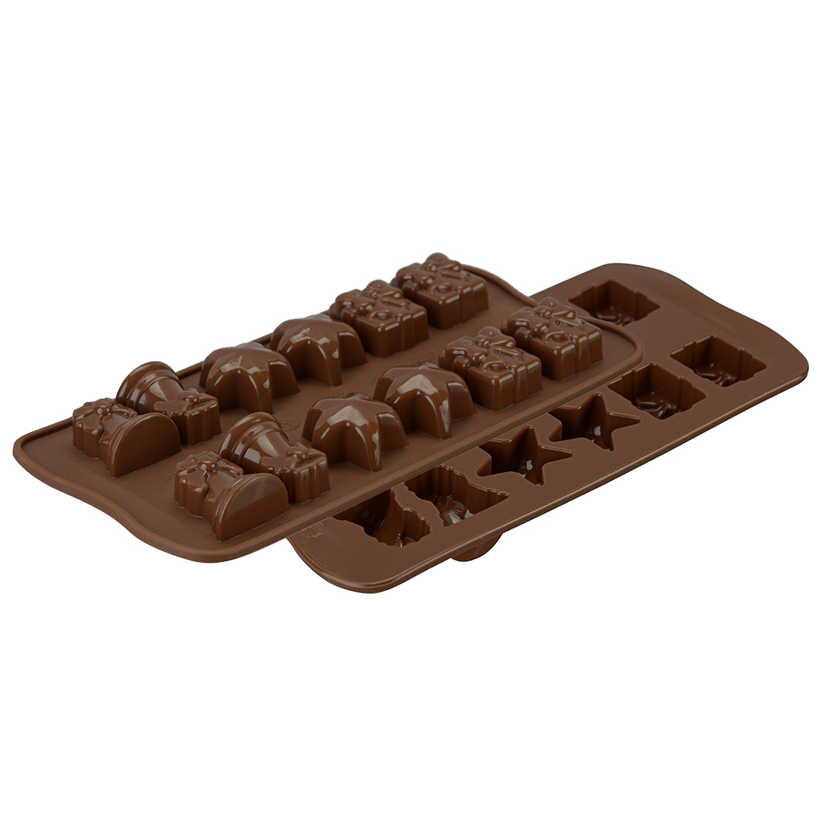 22.106.77.0065 Форма для приготовления конфет christmas силиконовая Silikomart 