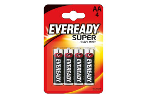 16166282 Батарейки EVEREADY SHD E91/AA 4 шт/бл 7638900083590 Energizer