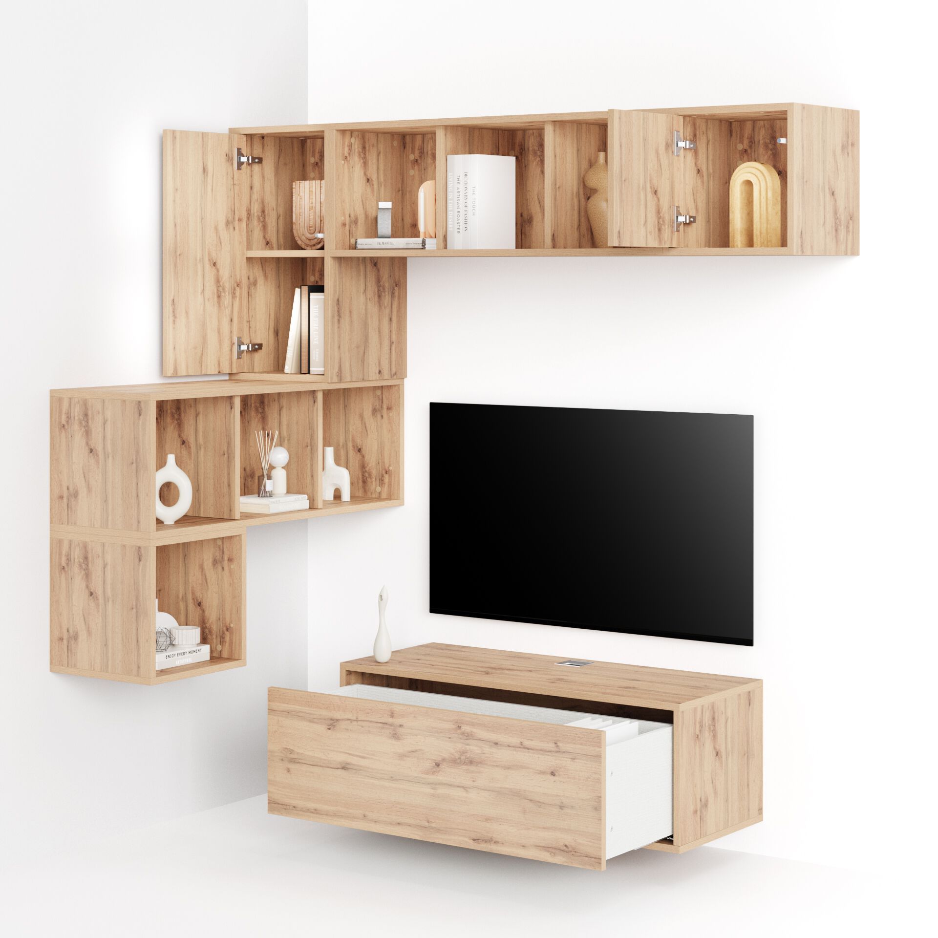 Угловая стена, установленная в меламинированной стене Mobili Fiver IACOPO ARCH-00078791 - Вид №16