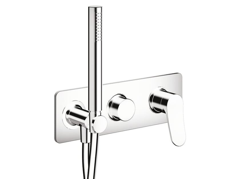 Однорычажный смеситель для душа / ванны с 3 отверстиями и ручным душем CRISTINA Rubinetterie бочка ARCH-00087287