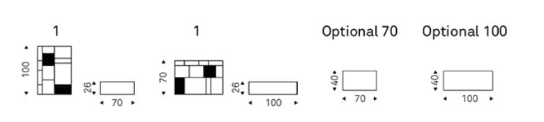 Модульный настенный книжный шкаф Cattelan italia LATITUDE ARCH-00140557 - Вид №18
