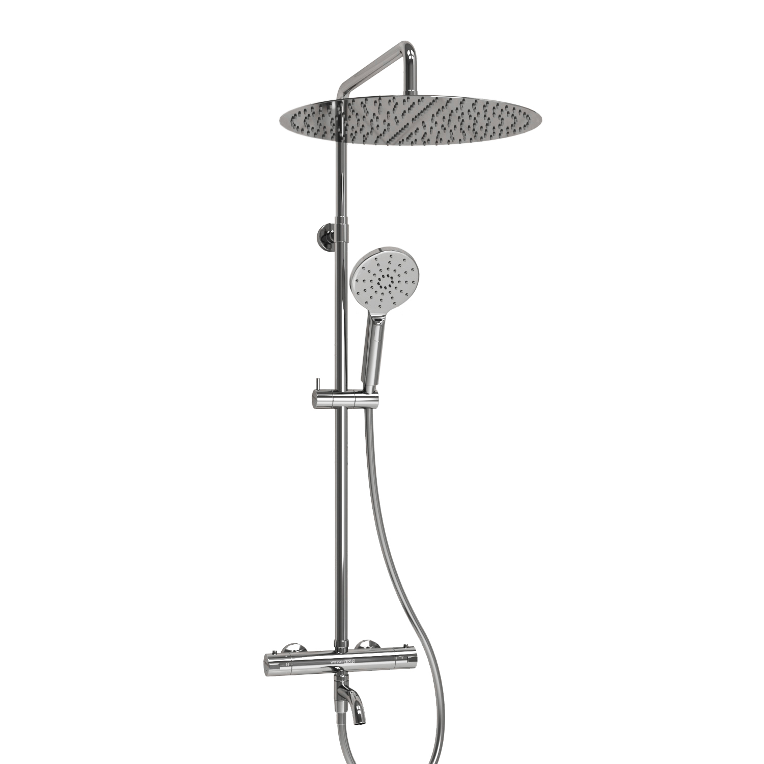 A188.117.127.087.CH Thermo Душевой комплект с термостатическим смесителем WasserKRAFT  - Вид №2