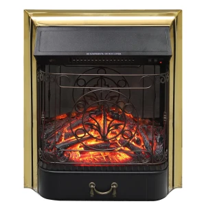 Очаг электрический Majestic FX M Brass цвет золотой