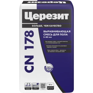 Наливной пол Церезит CN 178 25 кг