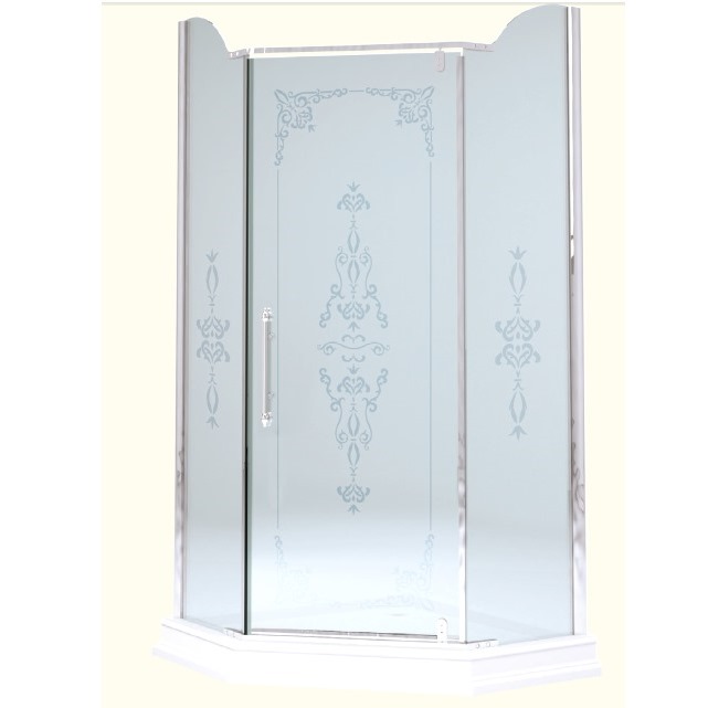 Душевой уголок MIGLIORE Diadema, 105 х 105 см ML.DDM-22.811 TR.BR/DX - Вид №1