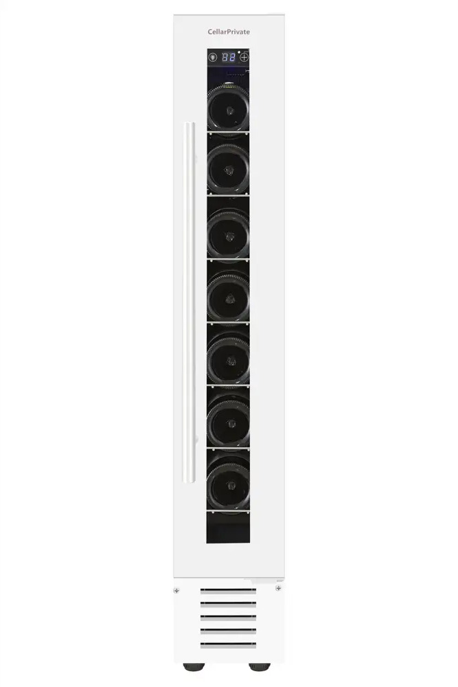 91023625 Винный шкаф Cellar Private CP007W 15x86.50x47.50 см 7 бутылок цвет белый глянец STLM-0445473