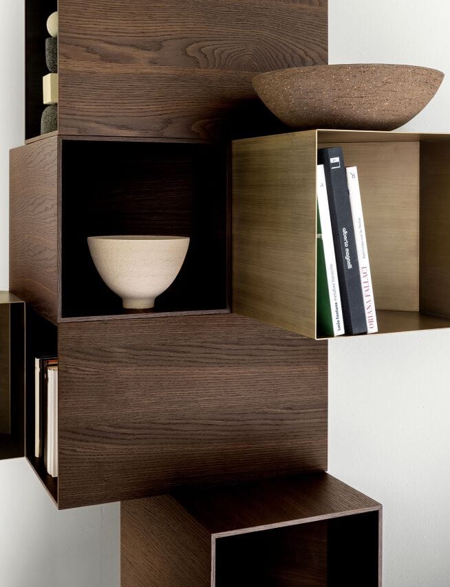 Деревянный навесной шкаф Mogg CELLULA WOOD ARCH-00005673 - Вид №1