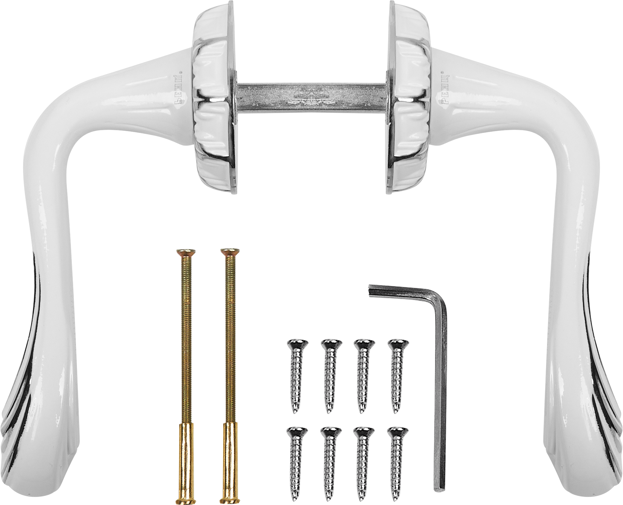 RENZ Фабриано - дверная ручка на розетке в стиле Шарм 85400768 STLM-0062652 - Вид №1