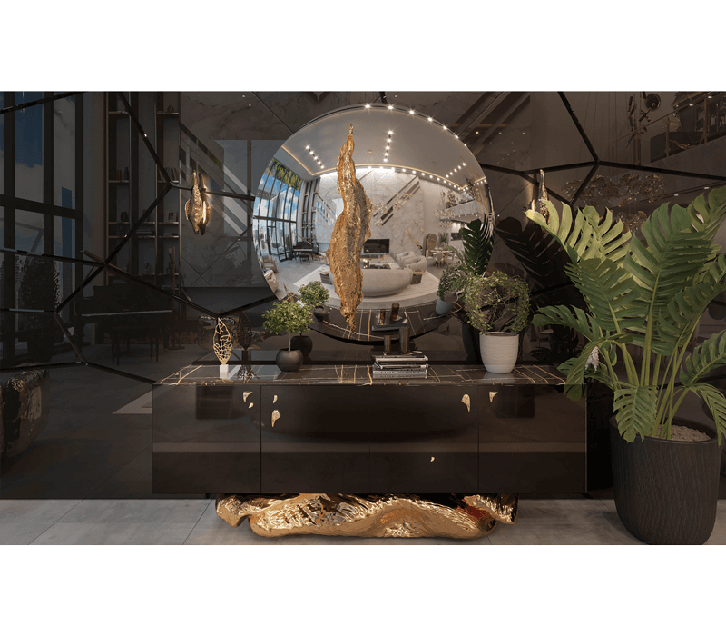 0-036 Настенный светильник Soleil бра  Boca Do Lobo  - Вид №7