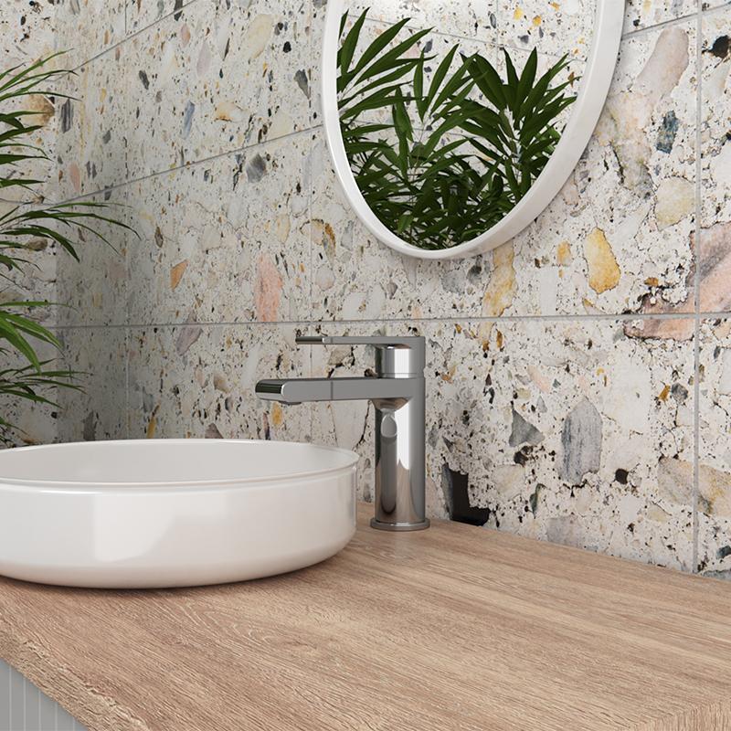 Paini Ghibli 44CR211EFXTSR смеситель для раковины с донным клапаном - Вид №1