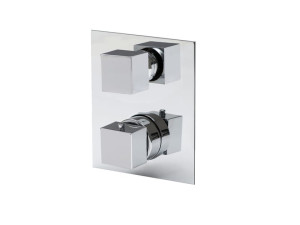 Встраиваемый термостатический смеситель для душа с 2 отверстиями