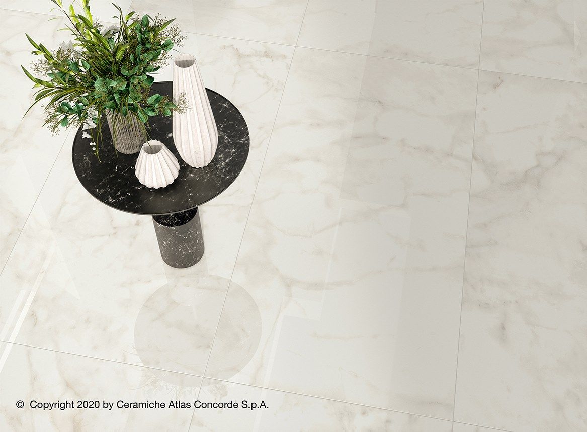 Пол из керамогранита с мраморным эффектом Atlas Concorde Marvel Shine ARCH-00045897 - Вид №52