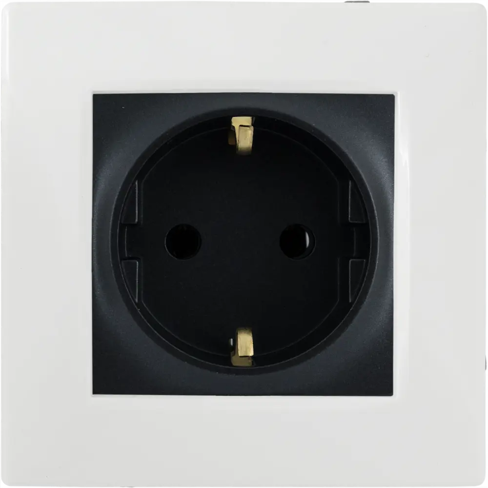 Розетка Legrand Etika антрацит с заземлением для интерьера 82496850 STLM-1327233 - Вид №3