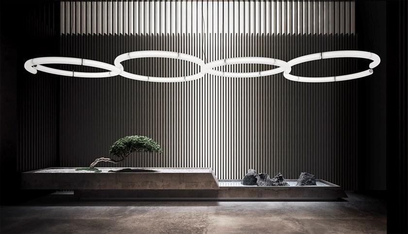 Martinelli Luce Светодиодный подвесной светильник из полиэтилена Mamba sun-id-1493158 - Вид №4