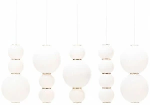 Formagenda Светодиодная подвесная лампа из сатинированного стекла Pearls