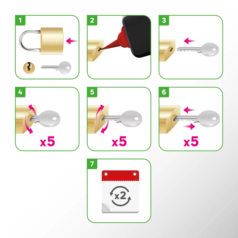Замок навесной Standers 38x34 мм, нержавеющая сталь 82247272 STLM-2082326  - Вид №5