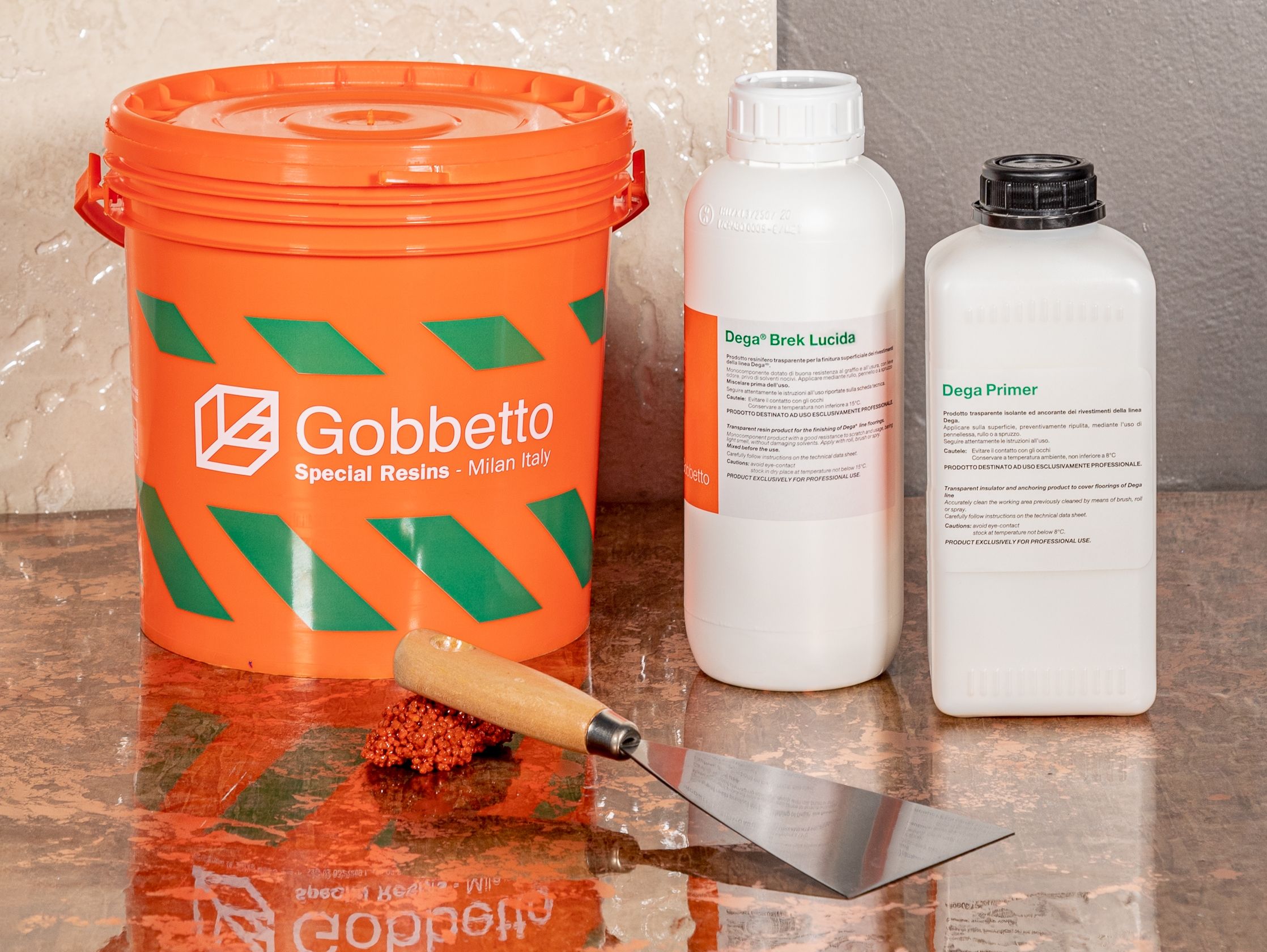 Набор для шпателя и цементного эффекта Gobbetto KIT SPATOLATO ARCH-00039639 - Вид №1