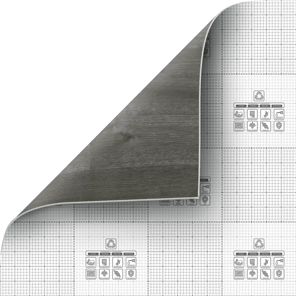 Santreyd Линолеум «Дуб Дастин» 31 класс износостойкости 3 м шириной 84785056 STLM-0055135 - Вид №4