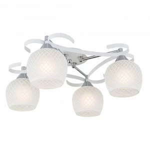 Потолочная люстра Citilux Сюзи CL171141 CITILUX СЮЗИ БЕЛЫЙ 183833 Белый