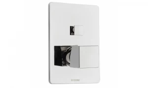 Z00063 + Z00005 - Single-Lever Смеситель & запорный кран Cube - 2 Outlets BOSSINI