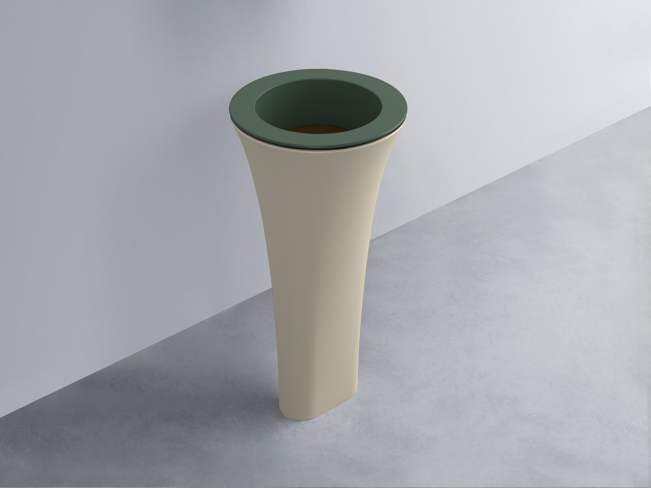 AMLA45-MU+AMPILT-CA+AMCOLT-LN Раковина Amedeo Tondo отдельностоящая cielo Enjoy + Amedeo Ceramica Cielo