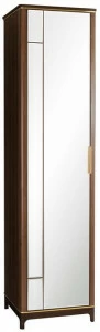 2715 Шкаф одностворчатый с зеркалами Модерн Дуб Гладстоун R-HOME