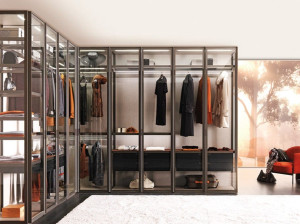 Модульная угловая гардеробная