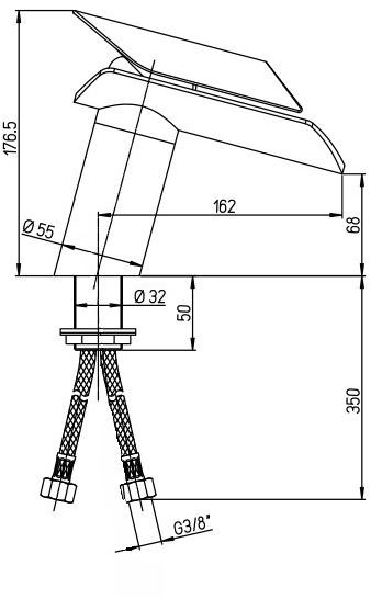 Paini Morgana 73PW205 смеситель для раковины - Вид №1