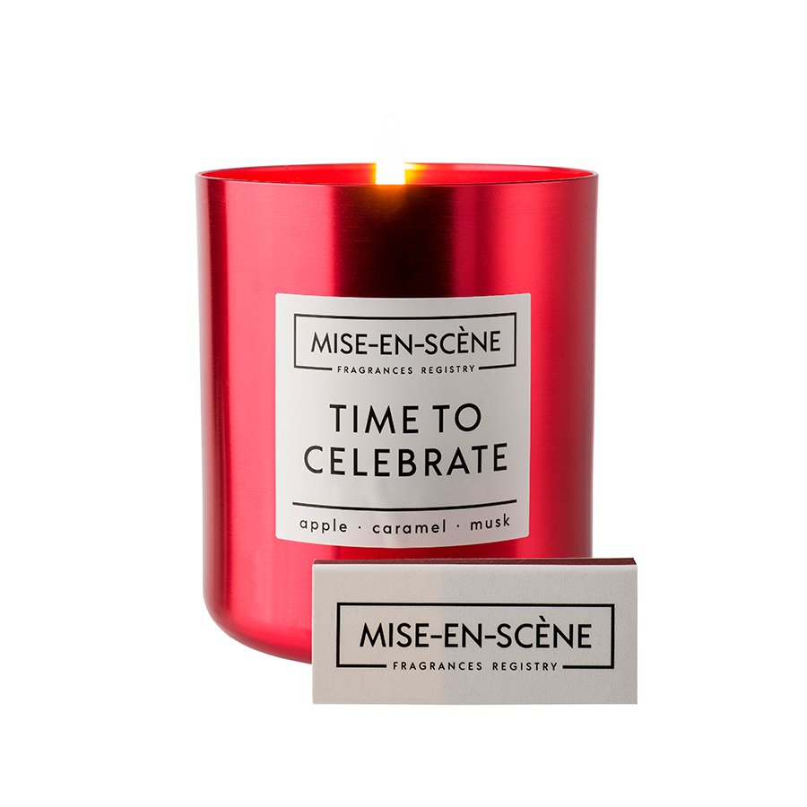 Свеча ароматическая Mise En Scene Time To Celebrate AMBIENTAIR  00-3894983 Красный  - Вид №3