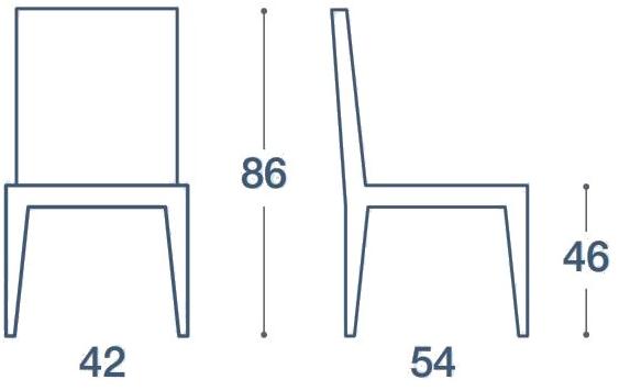 CREO Kitchens Стул из сетки sun-id-1364261 - Вид №2