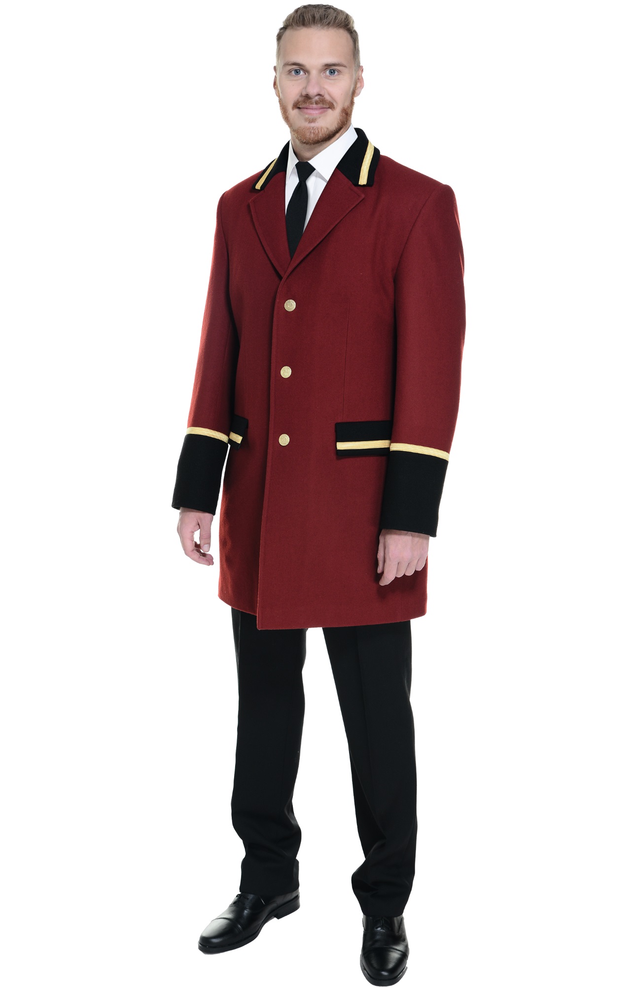 67730 Жакет удлиненный  Швейцар bordeaux (бордо) El-Risto  Бренд "El-Risto" (Эль Ристо), каталог товаров размер 52/176  - Вид №4