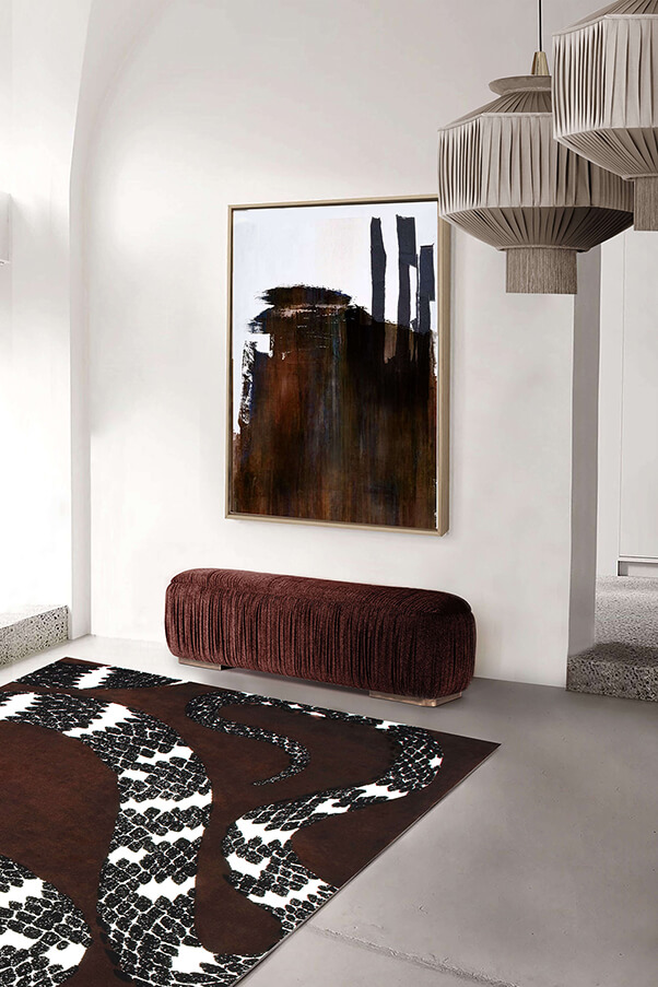 Змея 8 коврик RUG'SOCIETY Botanical 152_388  - Вид №6