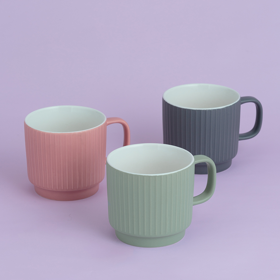 Чашка Embossed зеленая 355 мл Mason Cash 2002103 - Вид №1